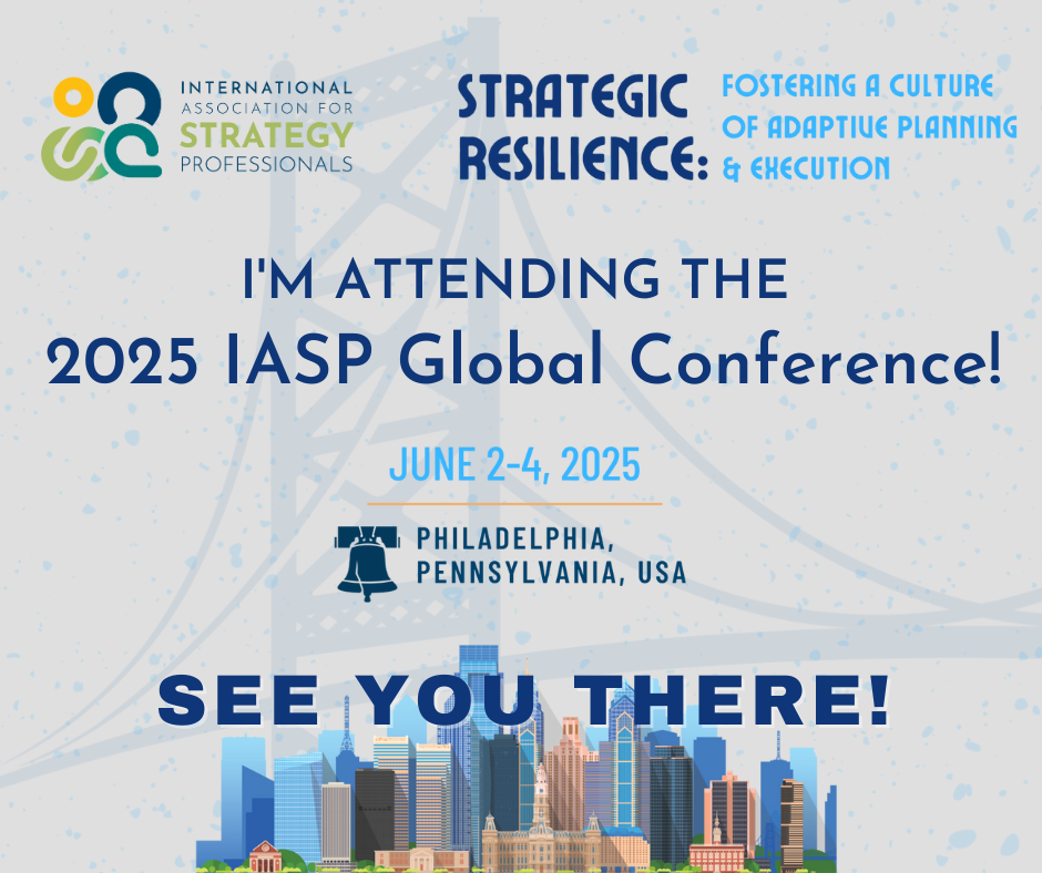 I'm attending the 2025 IASP Global Conference